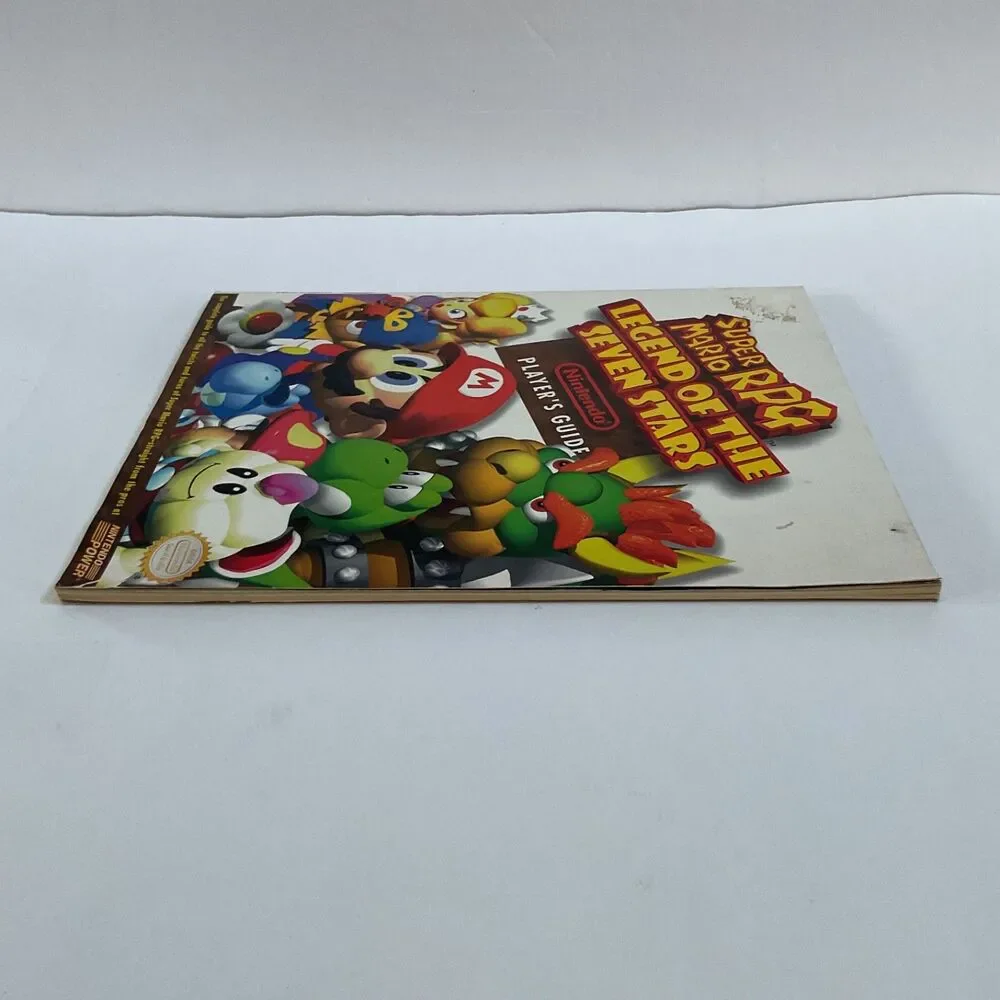 Super Mario RPG Legend of Seven Stars SNES Nintendo Power Strategy Guide Book
